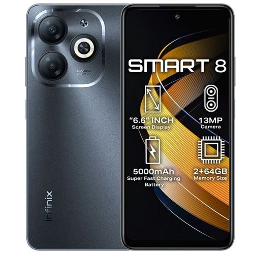 Infinix - Smart 8 6.6" 2GB RAM - 64GB ROM Android T Go 